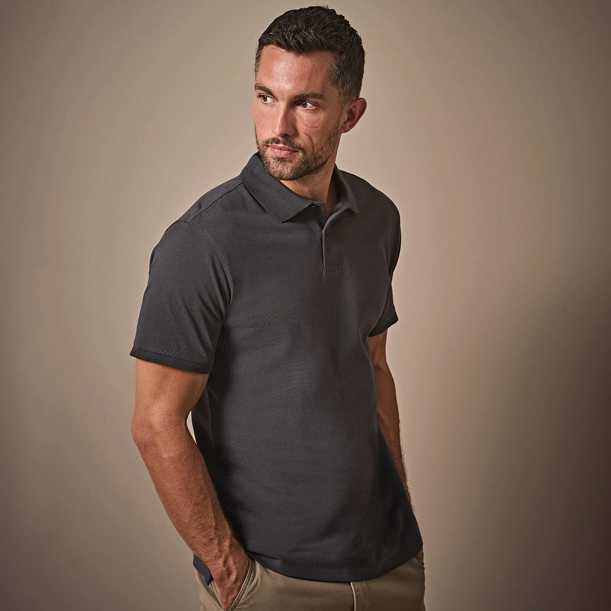 Herren Heavy POLO-Shirt