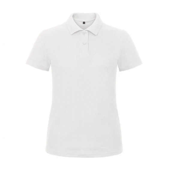 Poloshirt Damen (white) – (selbst gestalten)