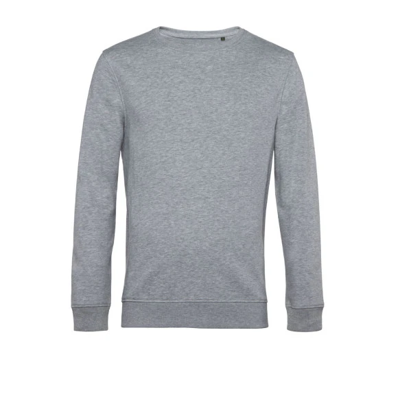Herren Sweater (heather-grey) – (selbst gestalten)