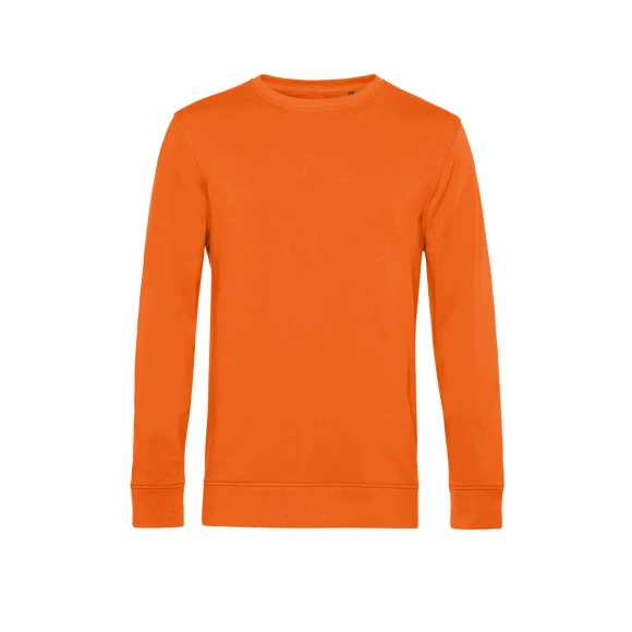 Herren Sweater (pure-orange) – (selbst gestalten)