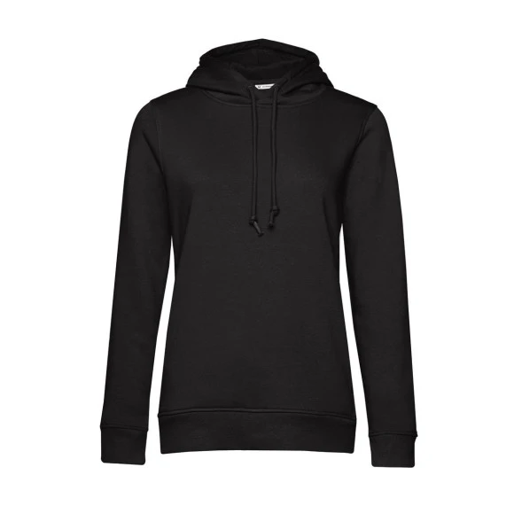 Hoodie Damen (black-pure) – (selbst gestalten)