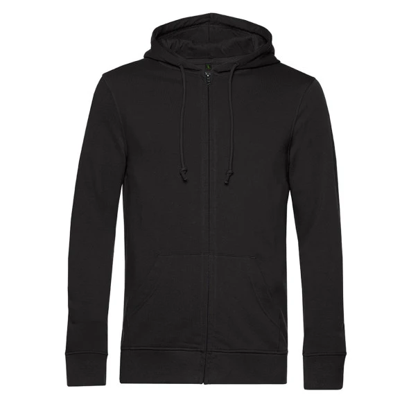 Sweatjacke Herren (black-pure) – (selbst gestalten)