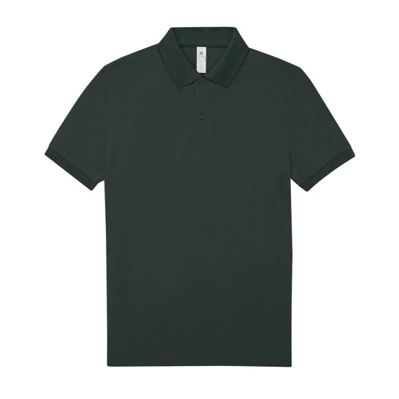 Herren Poloshirt (dark-forest) – (selbst gestalten)