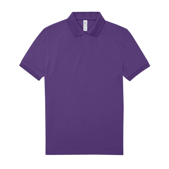 Herren Poloshirt (meta-lilac) – (selbst gestalten)