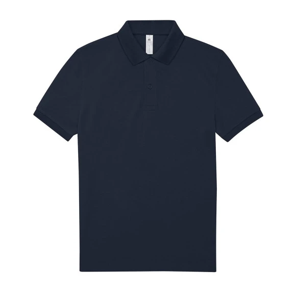 Herren Poloshirt (navy) – (selbst gestalten)