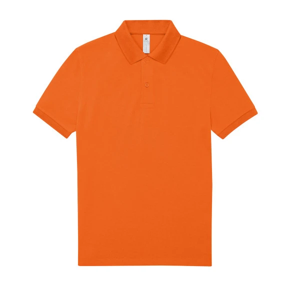 Herren Poloshirt (pure-orange) – (selbst gestalten)