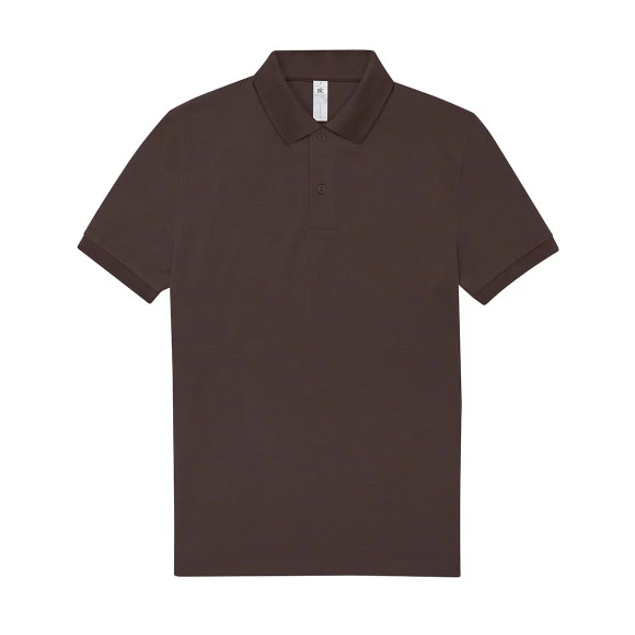 Herren Poloshirt (roasted-coffee) – (selbst gestalten)