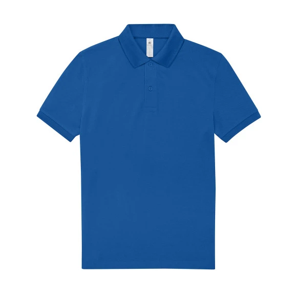 Herren Poloshirt (royal-blue) – (selbst gestalten)