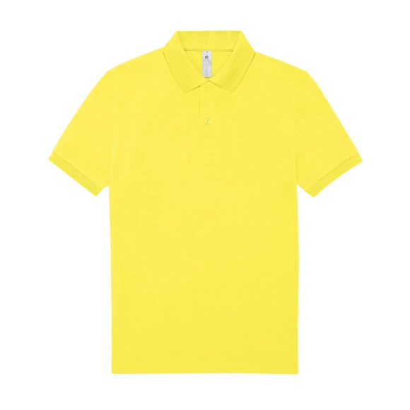 Herren Poloshirt (solar-yellow) – (selbst gestalten)