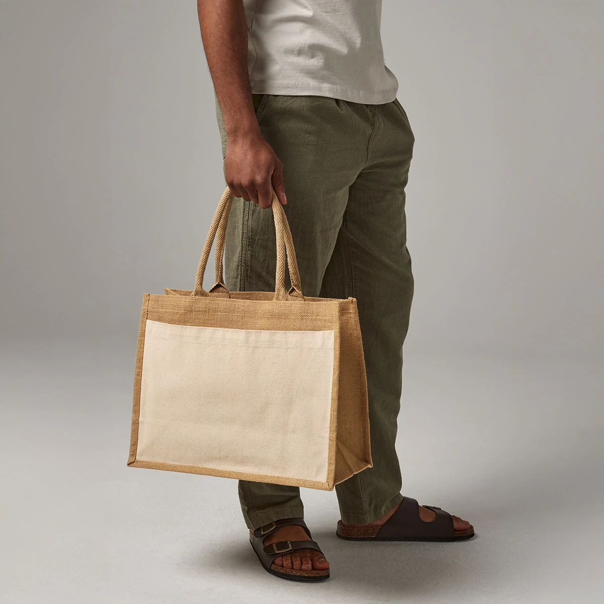 Jutetasche Shopper Canvas