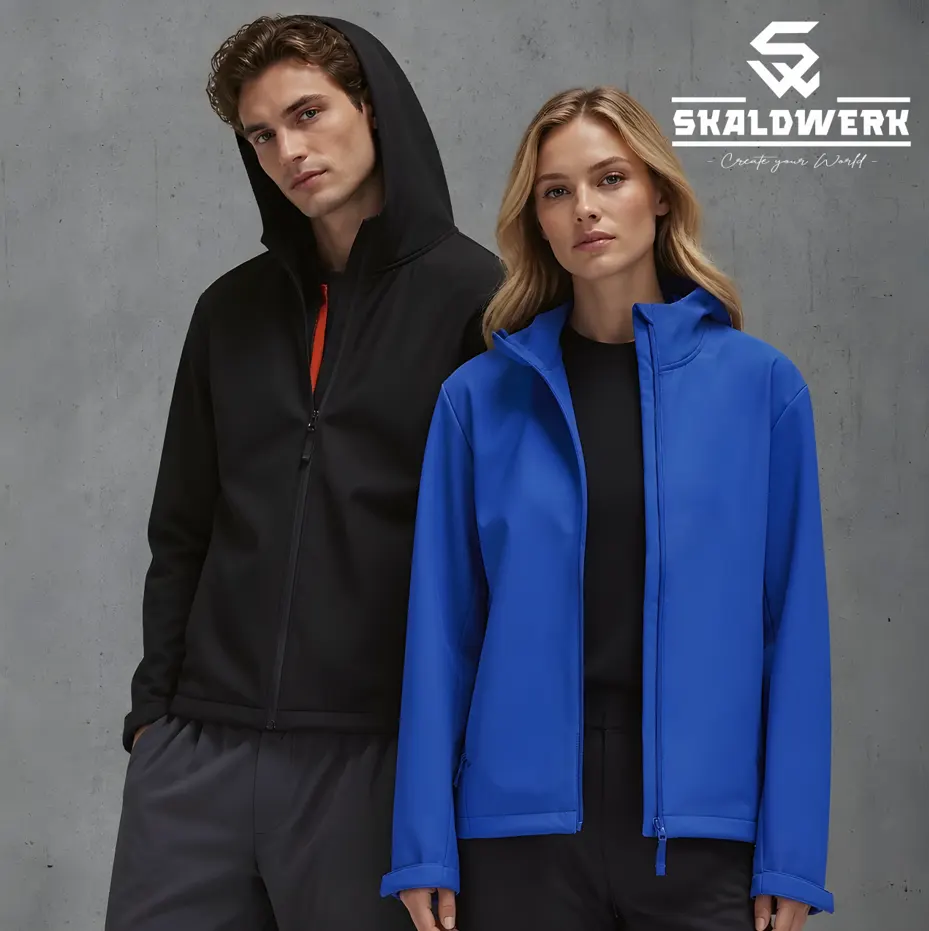SKALDWERK Softshelljacke Flex Heavy Hooded