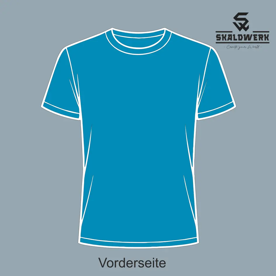 Kids Tshirt (atollblau) – (selbst gestalten)