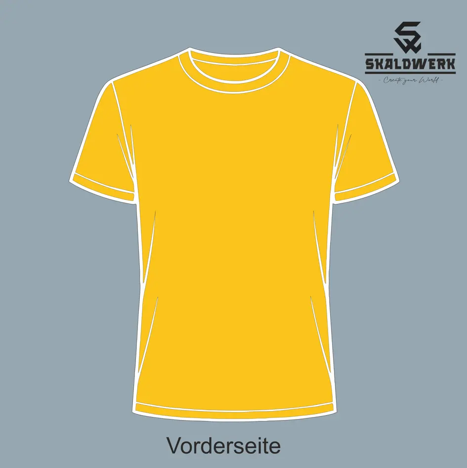 Kids Tshirt (gold) – (selbst gestalten)