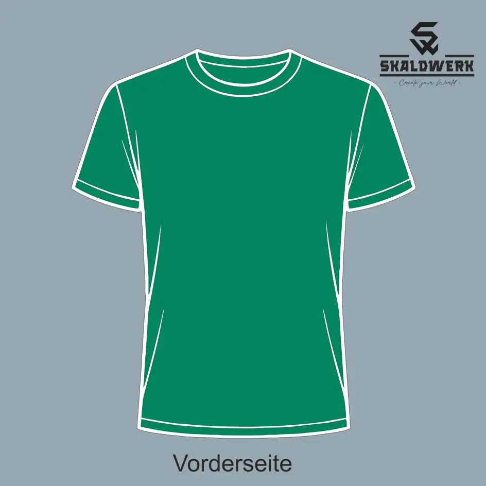 Kids Tshirt (grün) – (selbst gestalten)