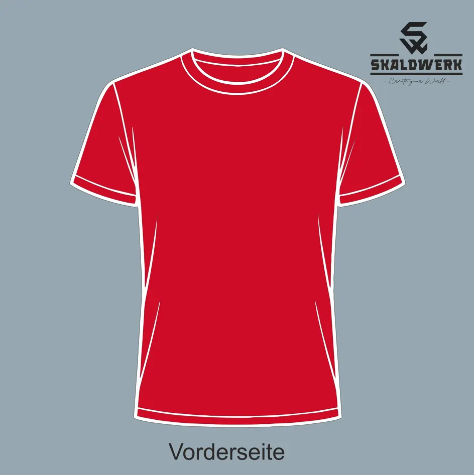 Kids Tshirt (rot) – (selbst gestalten)