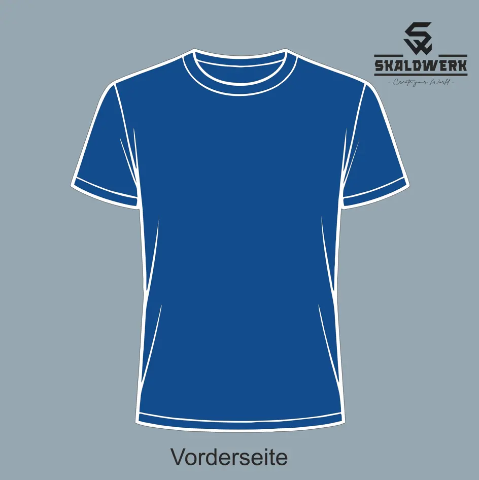 Kids Tshirt (royalblau) – (selbst gestalten)