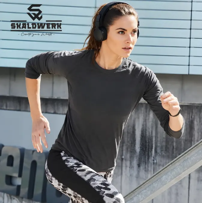 TShirt Damen Sport Flex Long