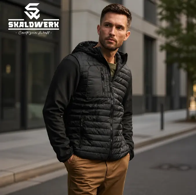 Jacke Outdoor Hybrid Plus