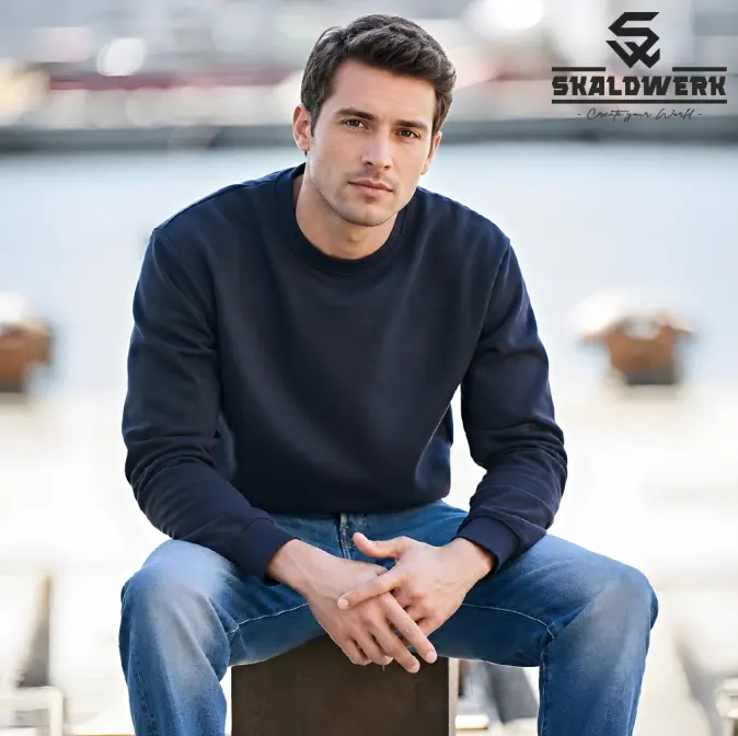 tee_jays_unlabeled_sweatshirt_5150 SKALDWERK Sweater Organic