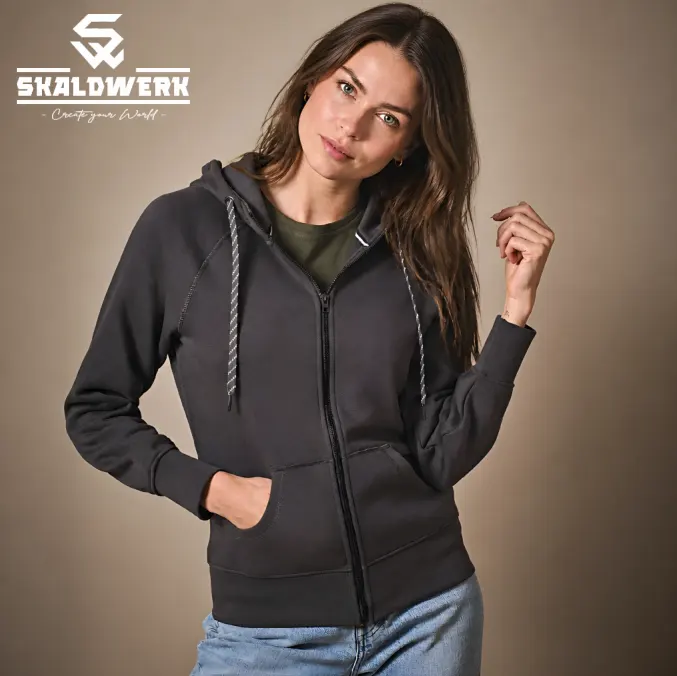 Sweatjacke Contrast