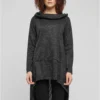 skwm-tb-1855CL5_Mw1-00432_866c05f5-dbf4-4663-ae17-8ec9e5cbb930 Damen Kleid Turtle-Neck Hoodie Kleid Kapuze