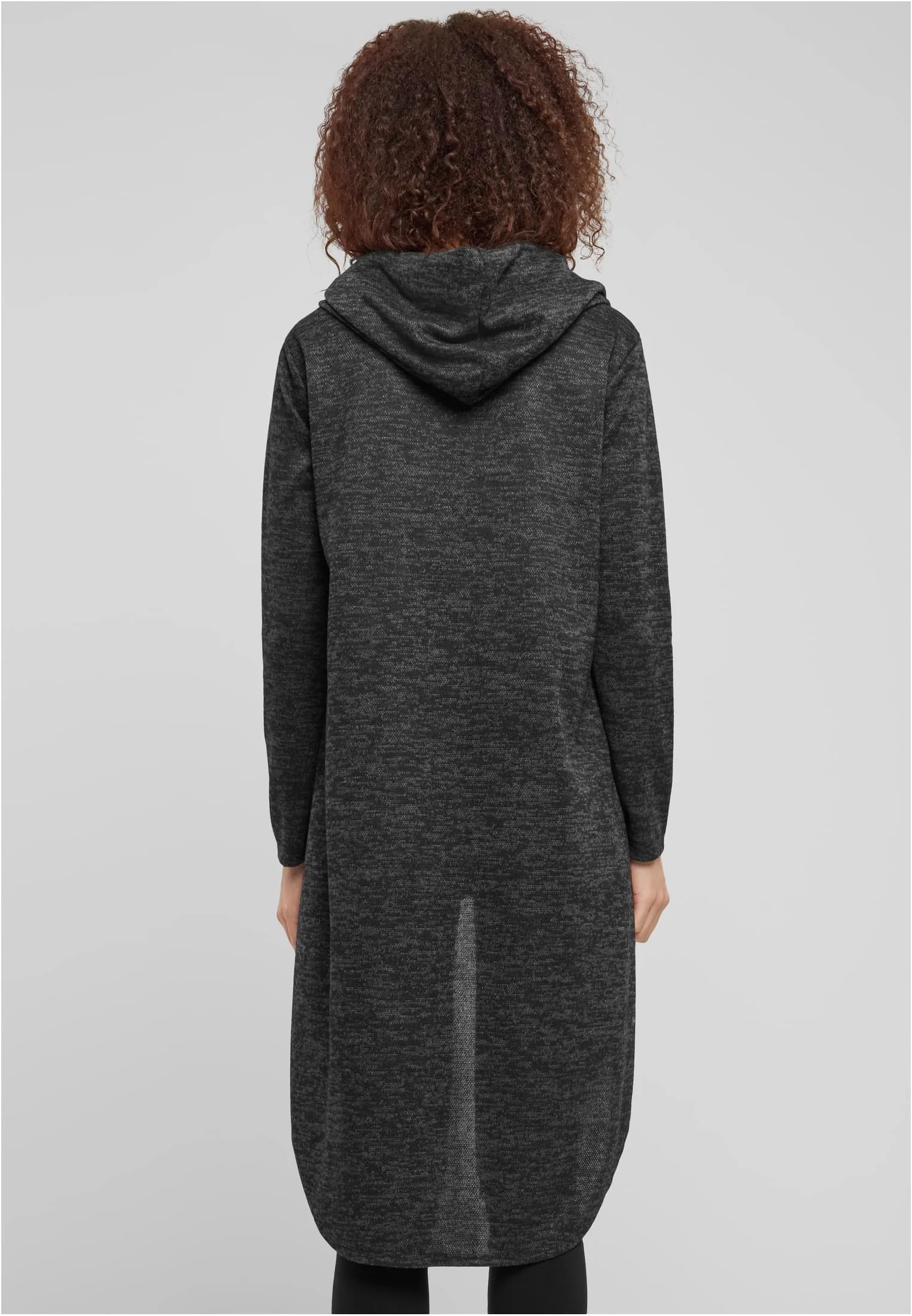 skwm-tb-1855CL5_Mw2-00432 Damen Kleid Turtle-Neck Hoodie Kleid Kapuze