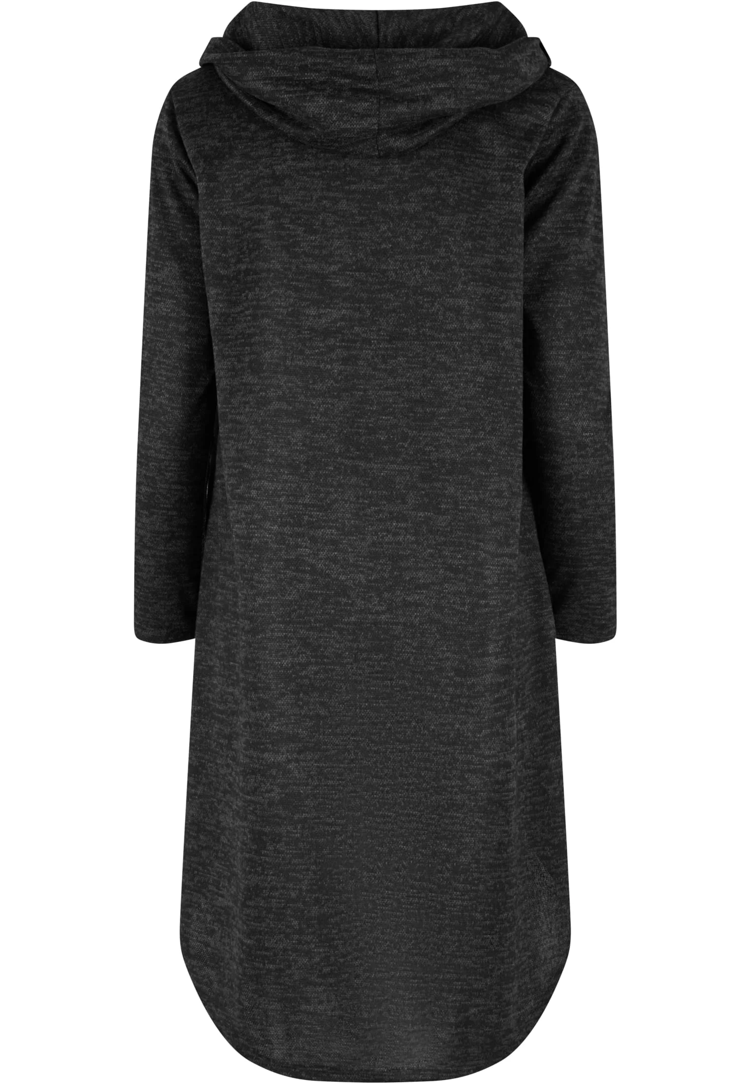 skwm-tb-1855CL5_P2-00432 Damen Kleid Turtle-Neck Hoodie Kleid Kapuze
