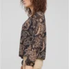 skwm-tb-5202CL5_Mw4-00007 Damen Chiffon Bluse mit All Over Ornament Print