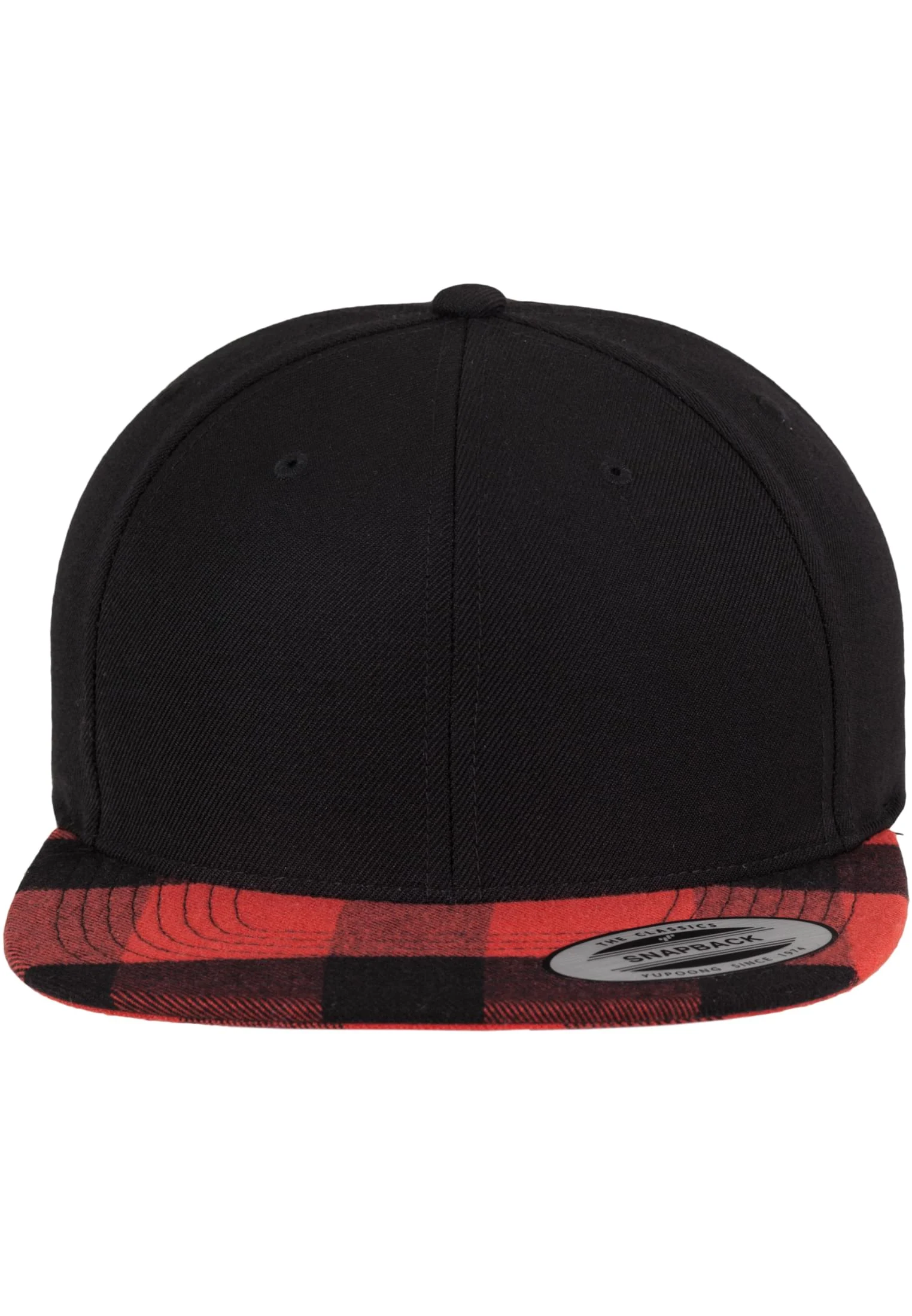 skwm-tb-6089FP_P1-00044_7b7520de-bd76-4746-a20e-4c064953a4b9 Checked Flanell Peak Snapback