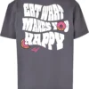 skwm-tb-DFTS005M_P2-00094 HAPPY T-Shirt