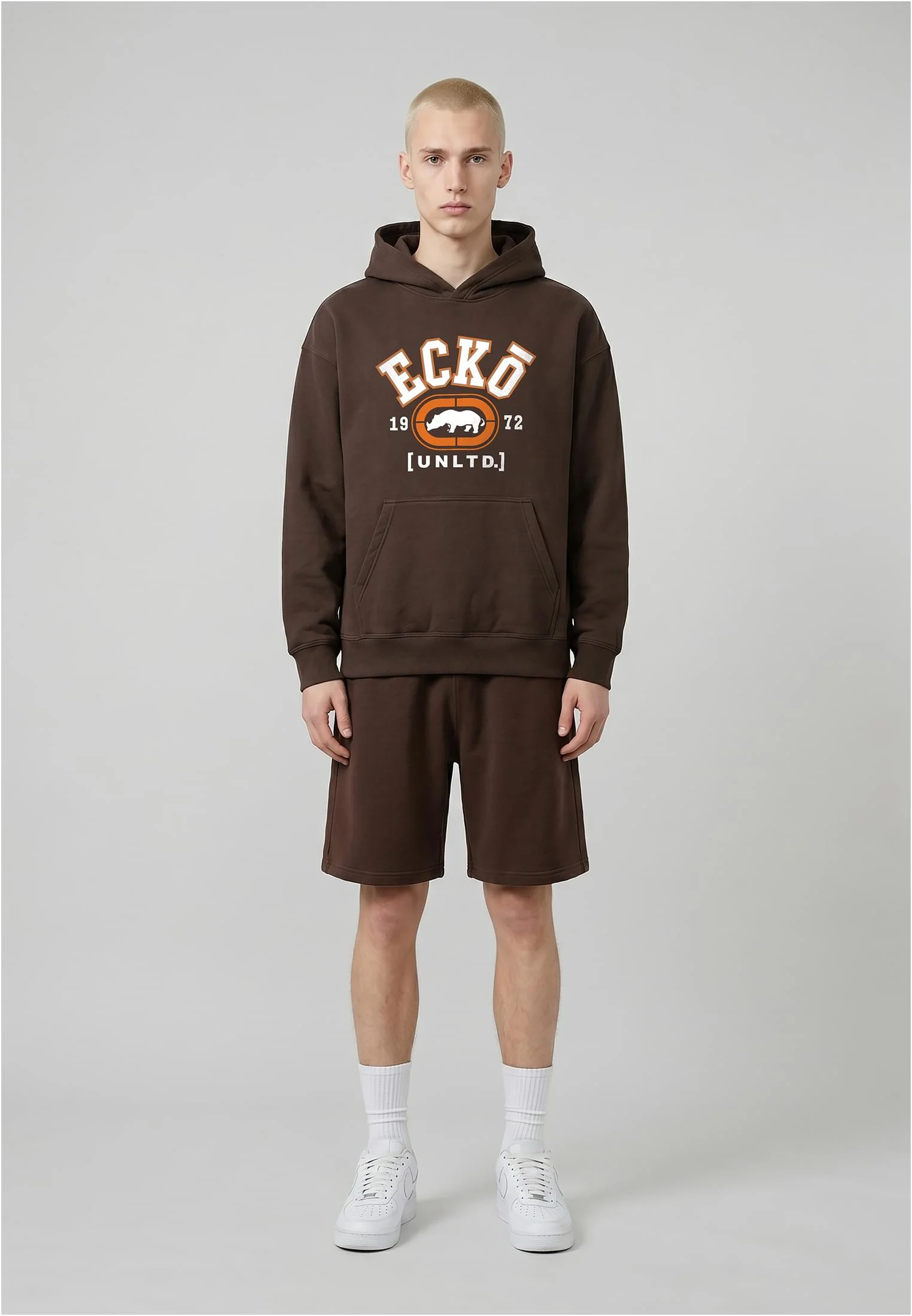 Fluffy Logo Hoody