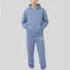 Fluffy Logo Zip Hoody