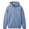 Fluffy Logo Zip Hoody