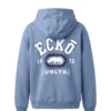 Fluffy Logo Zip Hoody