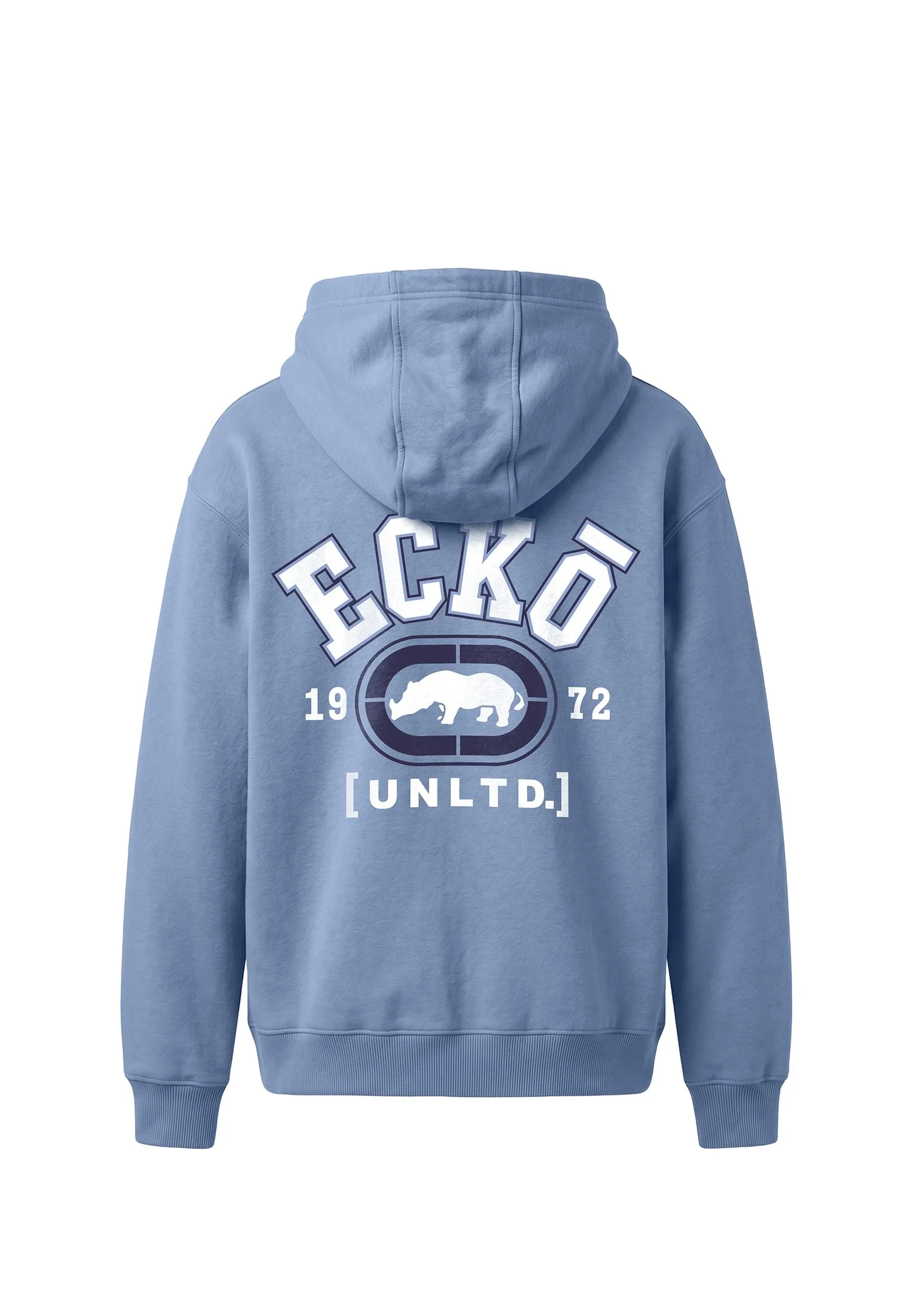 Fluffy Logo Zip Hoody
