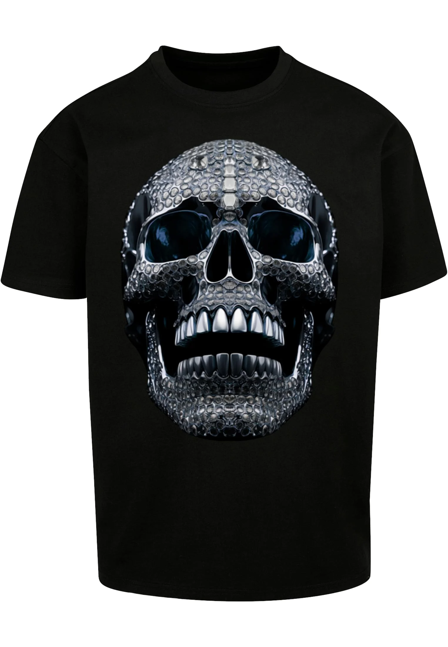 skwm-tb-FOF0108_P1-00007 Diamond Skull Oversize Tee