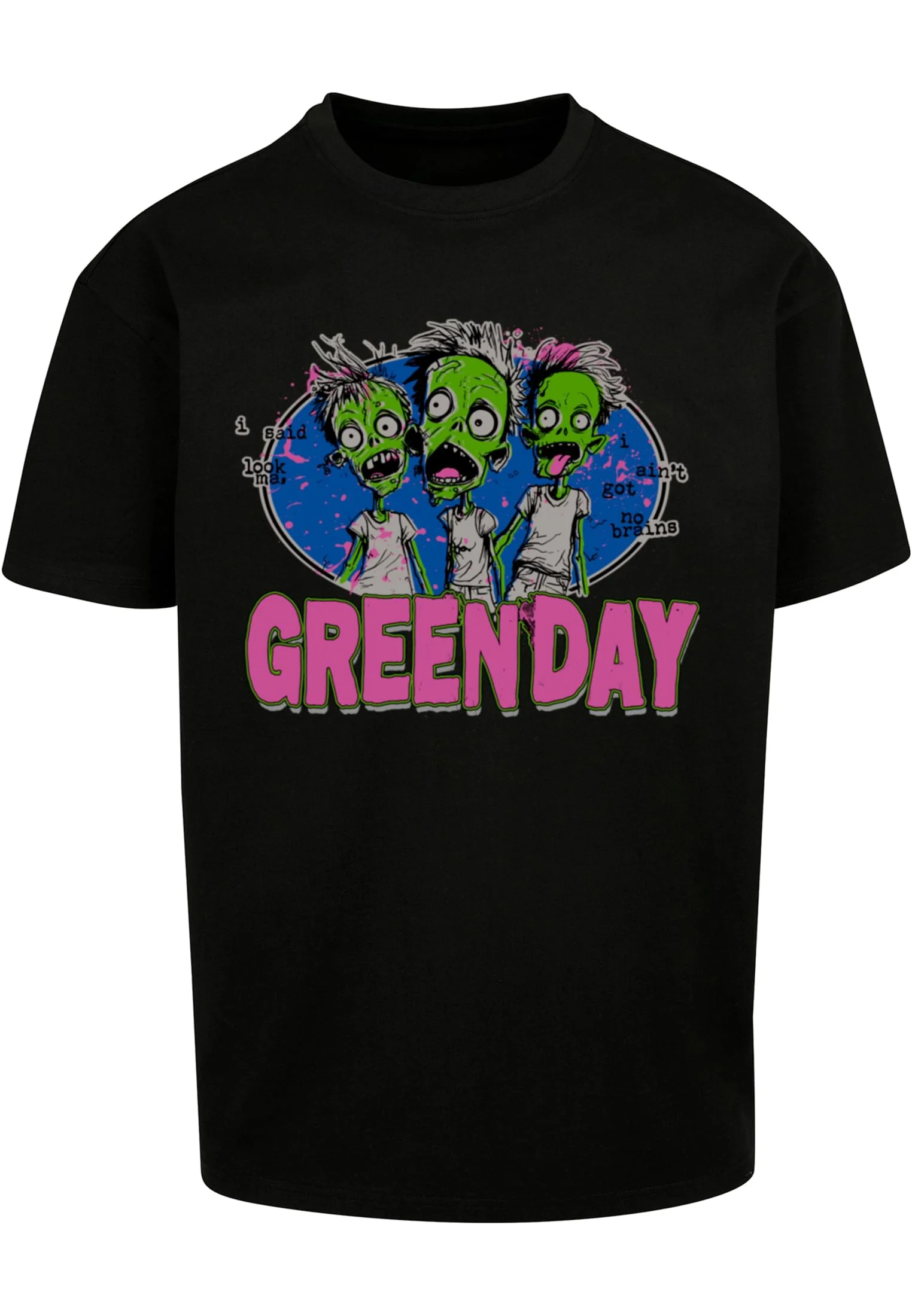 Green Day Zombie Oversized Tee