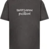 Batman & Robin Acid Wash Heavy Oversize Tee