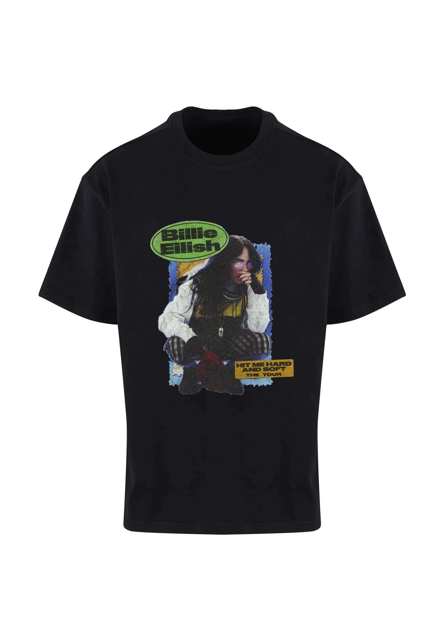 skwm-tb-MC1670_P1-00007 Billie Eilish Hit me Hard Oversize Tee