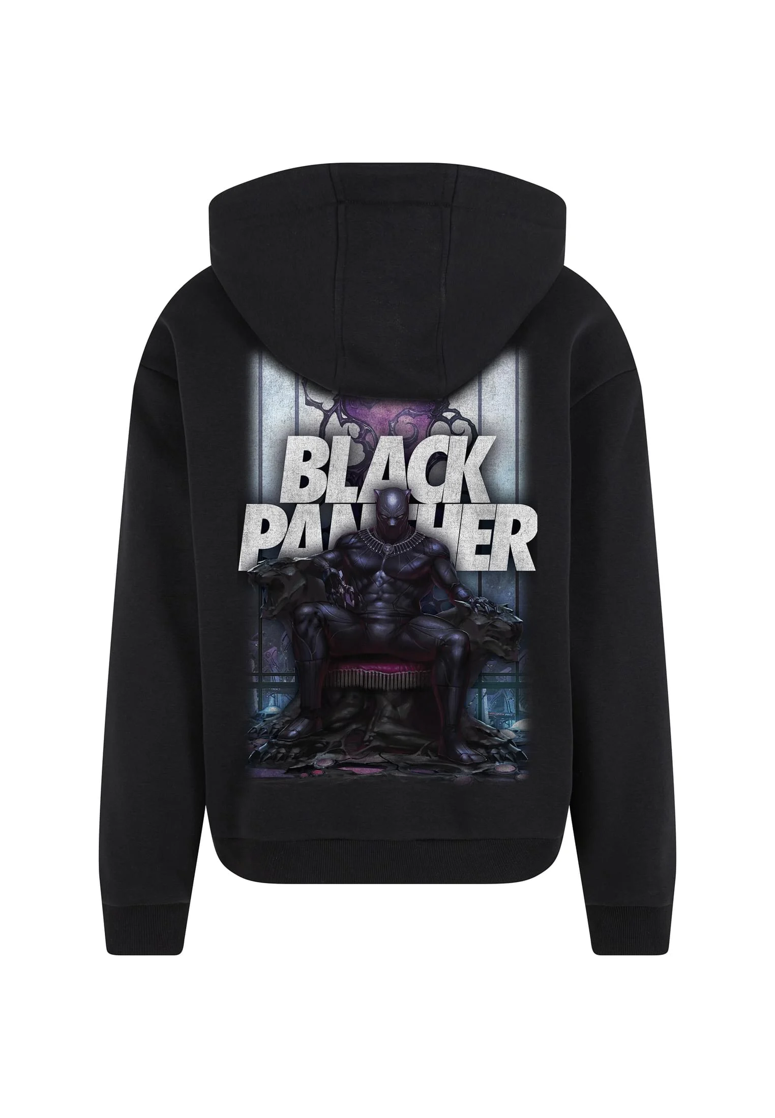 skwm-tb-MC1779_P2-00007 Black Panther Fluffy Hoodie
