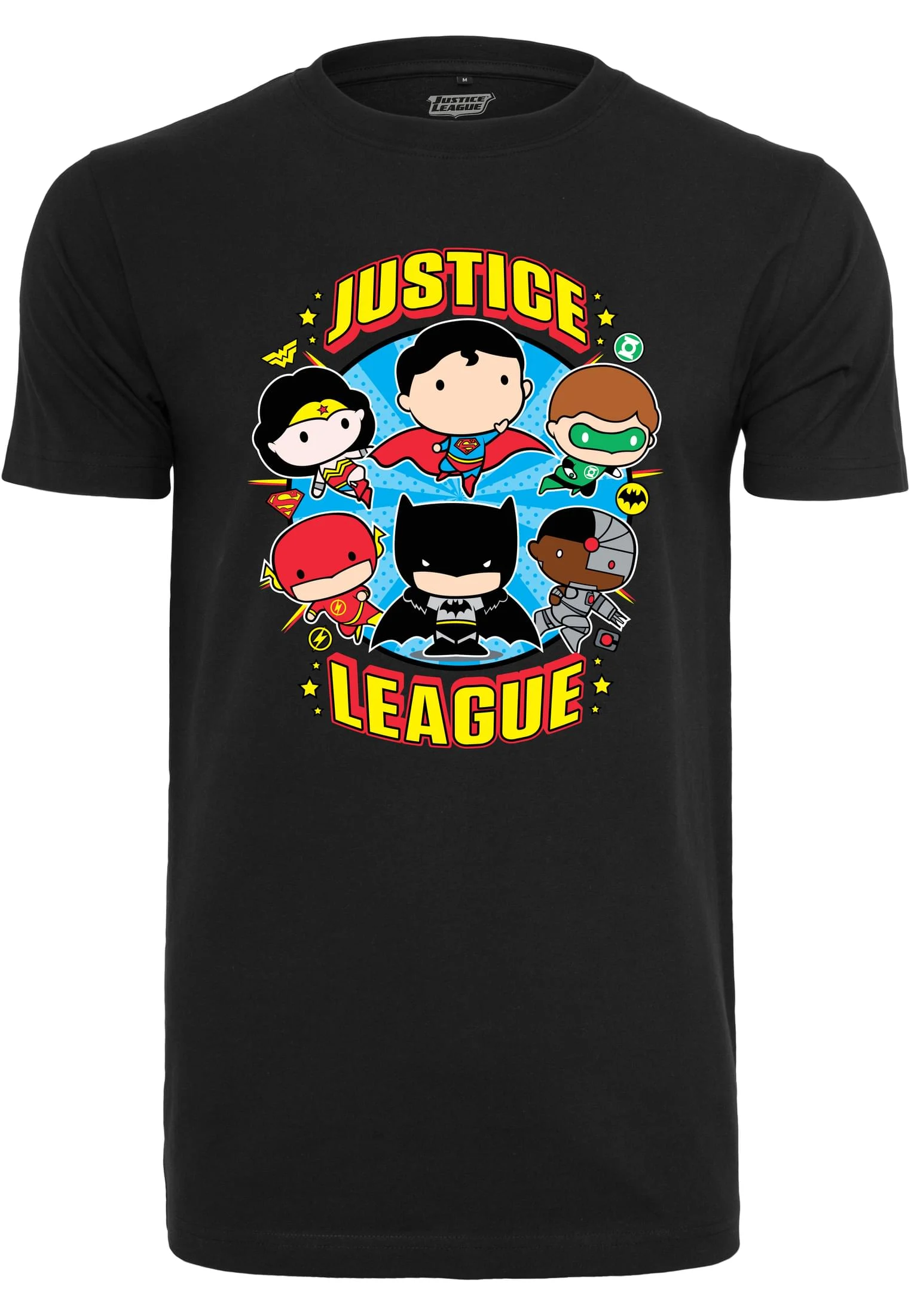 skwm-tb-MC285_P1-00007_109fc227-cfab-4f07-a067-bb5aa6181942 Justice League Comic Crew Fit Tee