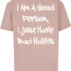 Bad Habits Heavy Oversize Tee