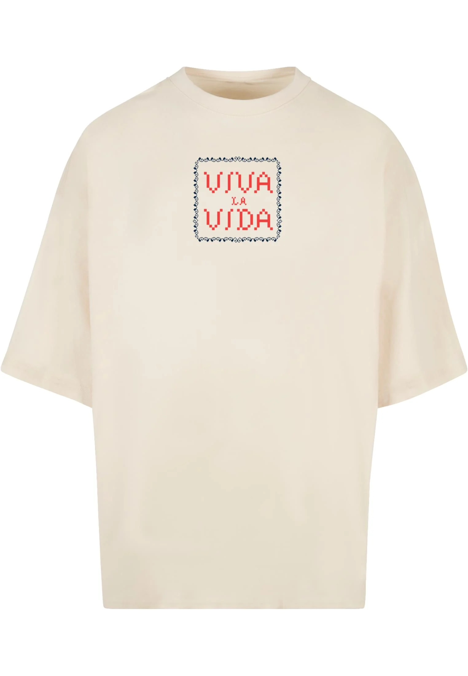 skwm-tb-MP5000030_P1-02903_97ee3709-85cf-4a53-bdc5-5378da2359b4 Frida Kahlo - Pixels viva la vida Huge Tee