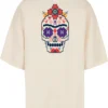 skwm-tb-MP5000030_P2-02903 Frida Kahlo - Pixels viva la vida Huge Tee