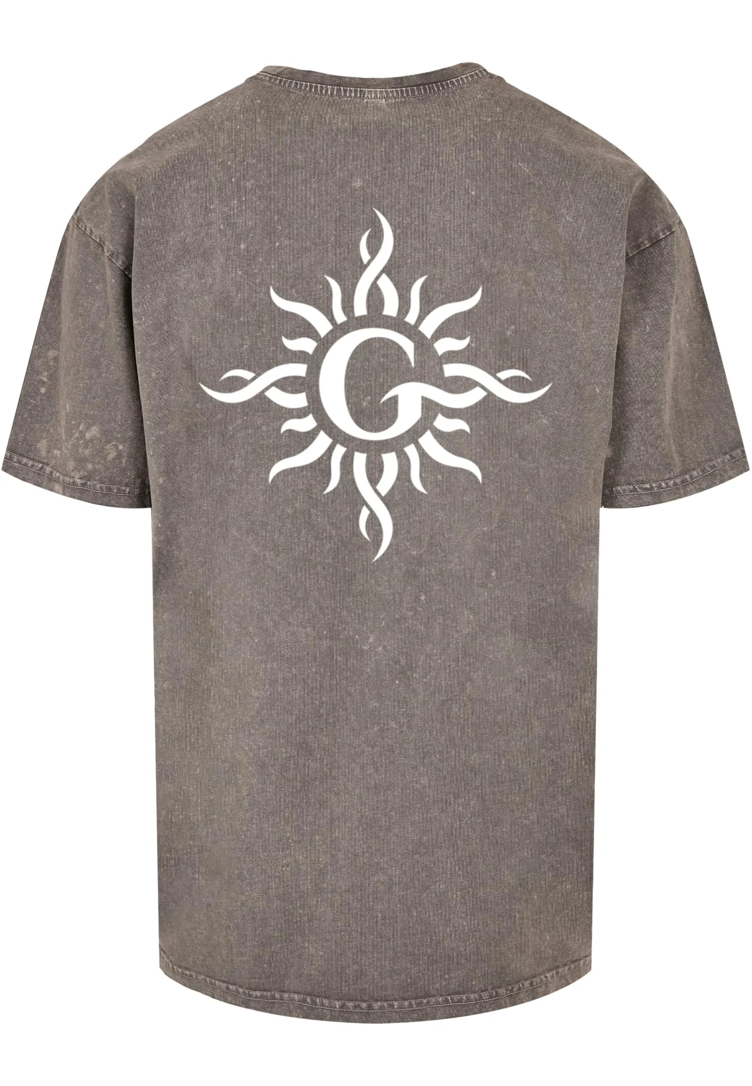 Godsmack - Lunar Phases Acid Washed Oversize Tee