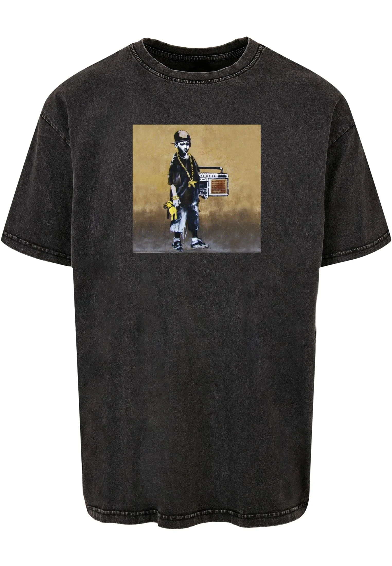 skwm-tb-MP5004469_P1-00007_62e71d18-1f14-4165-b9c9-b42125966b91 Brandalised - Boy With Teddy Picture Acid Washed Oversize Tee