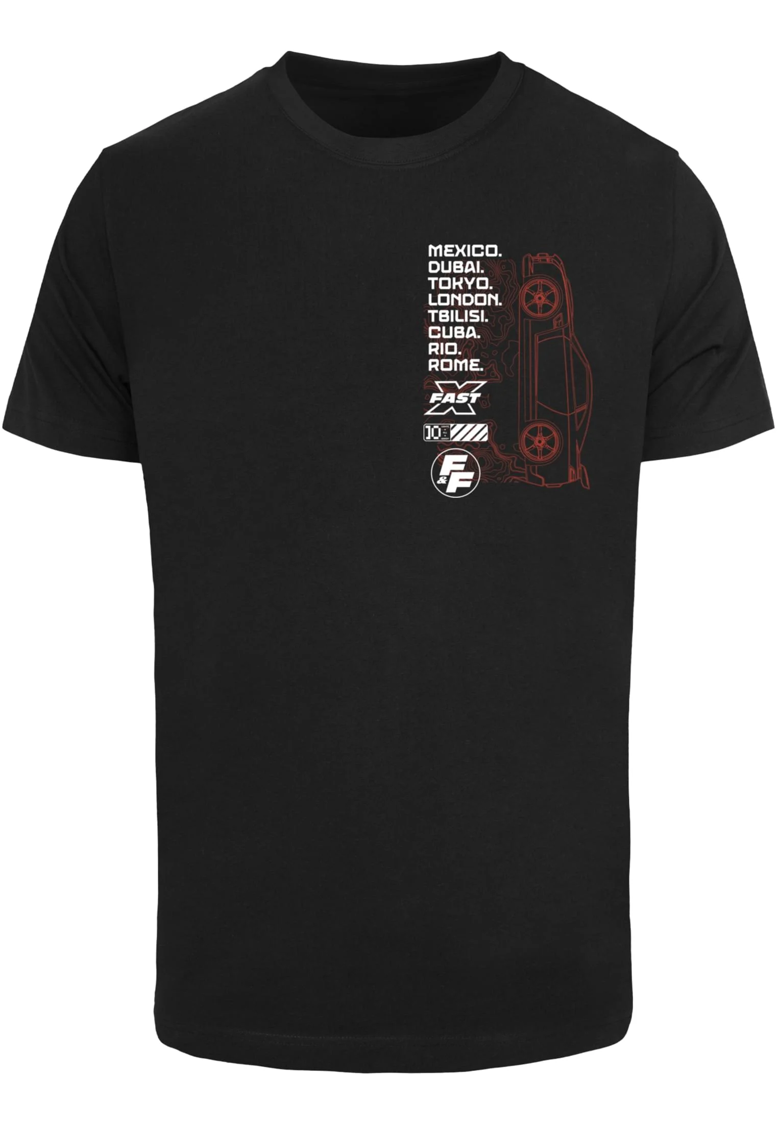 skwm-tb-MP5011657_P1-00007_21b83366-aef9-41db-808a-79543df472d7 Fast X - Cities T-Shirt