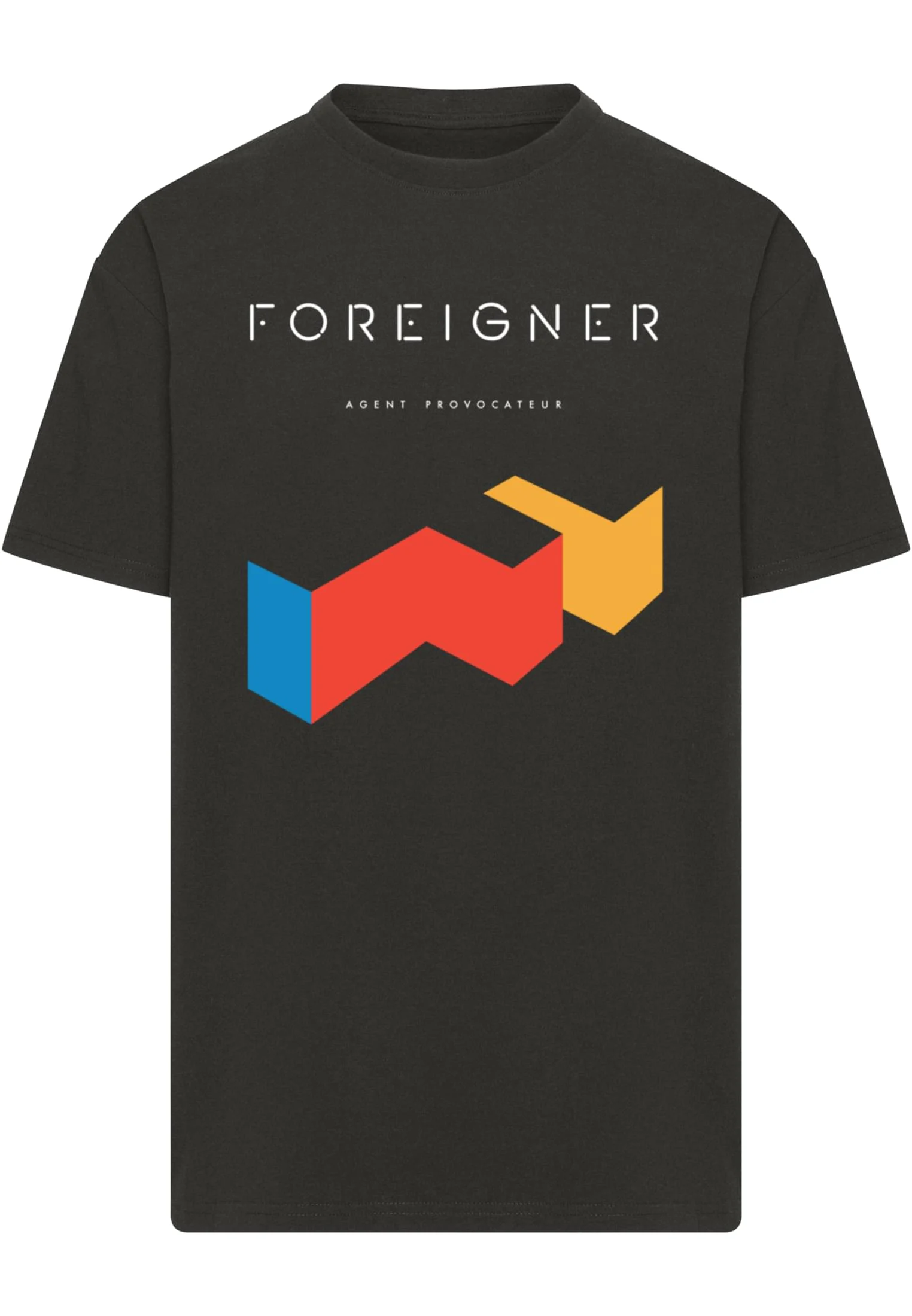 Foreigner Rock Band - Agent Provocateur Heavy Oversize Tee