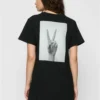 Girls Peace Hand Ladies Tee Dress