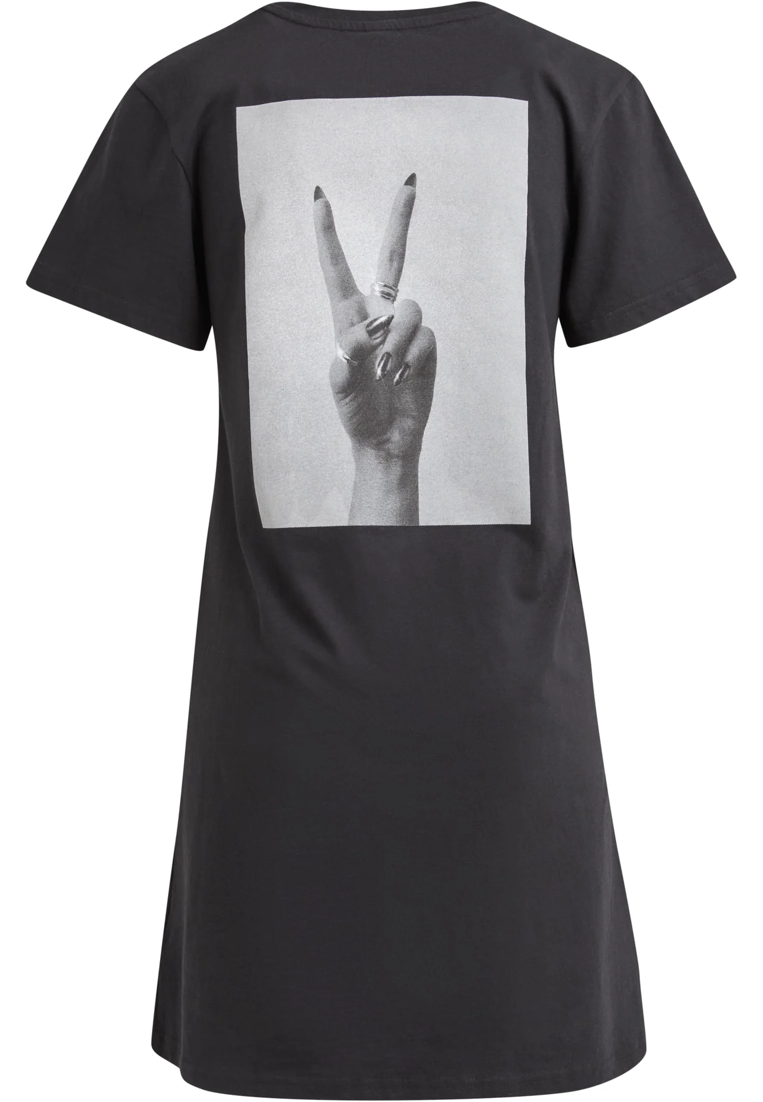 Girls Peace Hand Ladies Tee Dress
